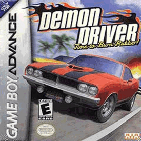 Demon Driver box art for GameBoy Advance